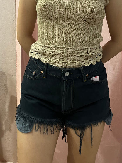 Shorts Levis vintage 550 regular nero