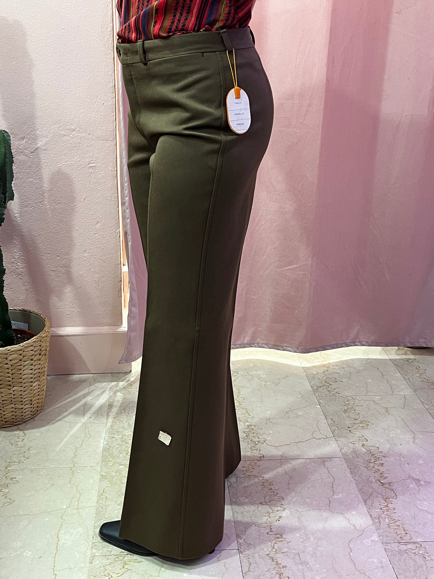 Pantalone verdone anni 70 - Lizzy Vintage