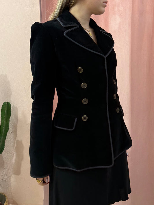 Blazer nero Blumarine