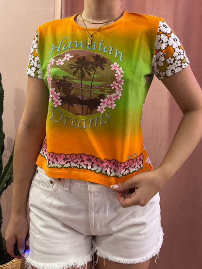 T-shirt y2k Hawaian dream