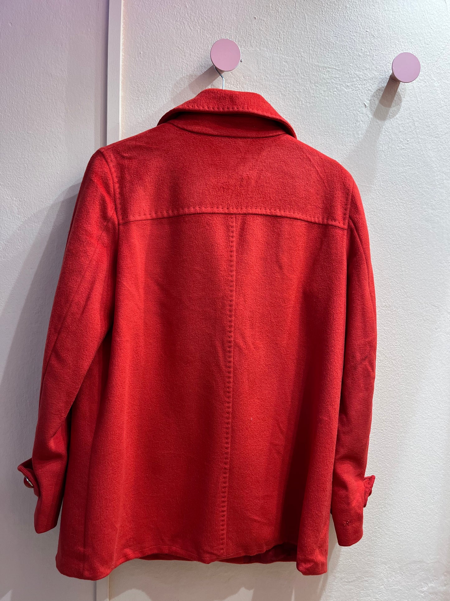 Cappotto Max Mara studio rosso