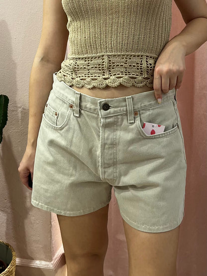 Shorts Levis vintage beige Orange tab