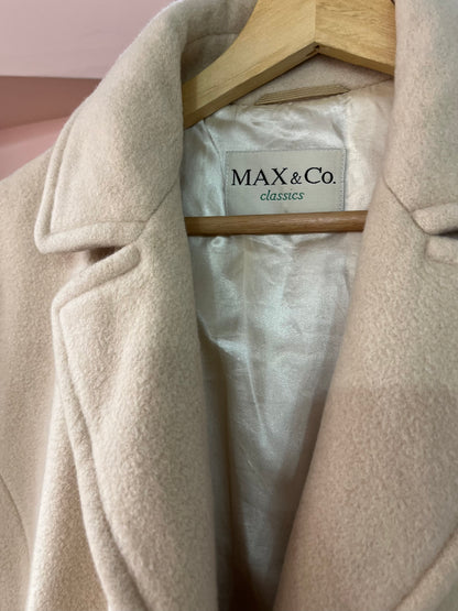 Cappotto crema Max&Co