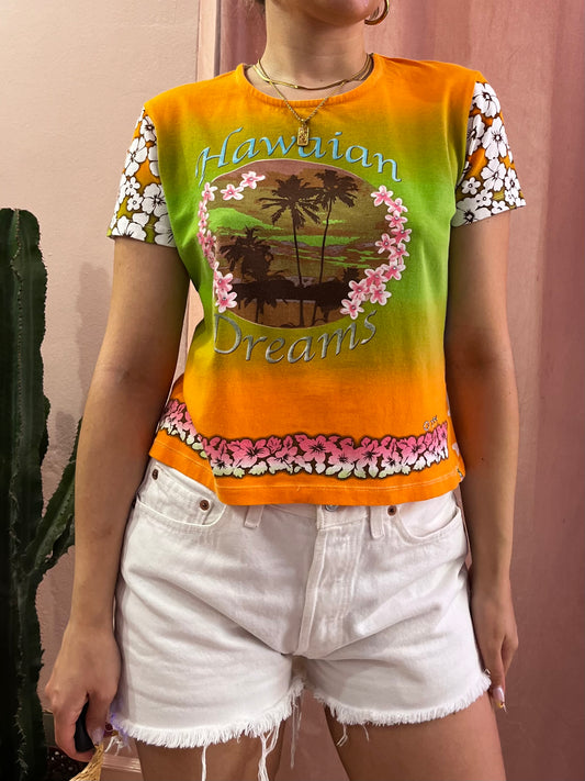 T-shirt y2k Hawaian dream