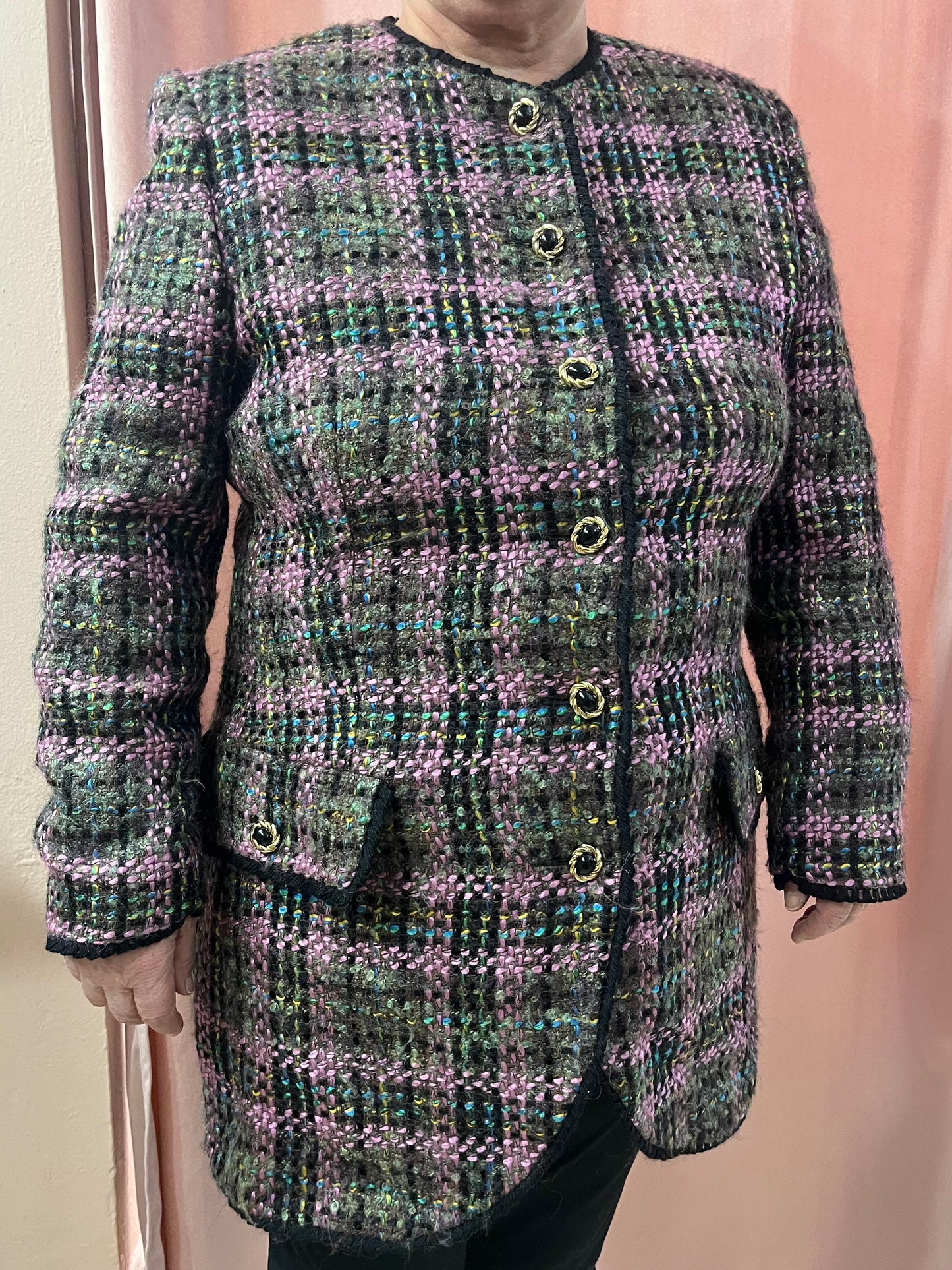 Soprabito modello Chanel in tweed