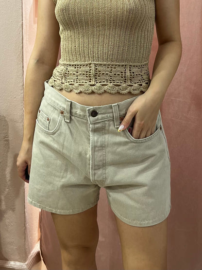 Shorts Levis vintage beige Orange tab