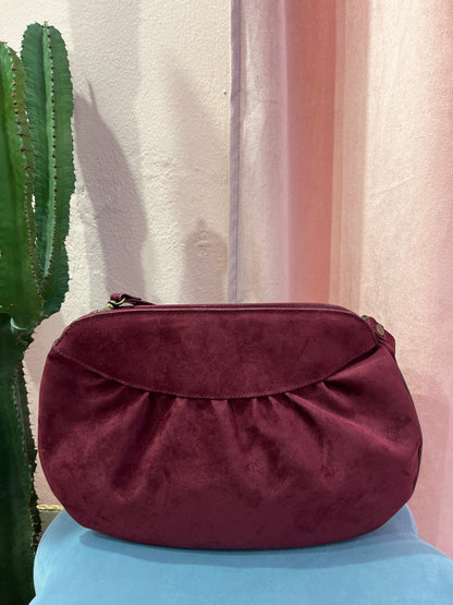 Maxi pochette bordeaux