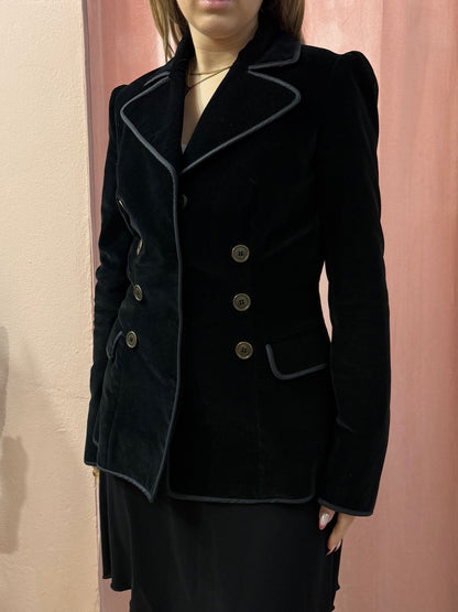 Blazer nero Blumarine