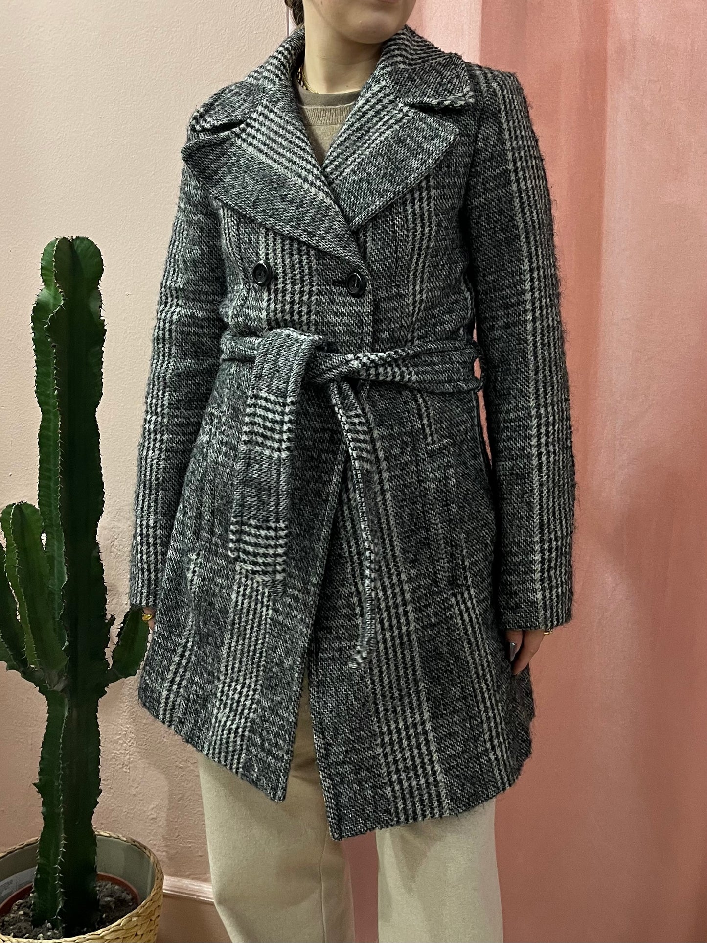 Cappotto Max&Co. principe di Galles grigio