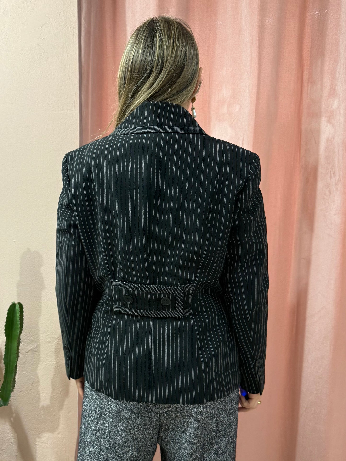 Blazer gessato anni 2000