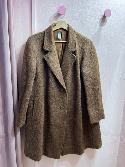 Cappotto marrone sartoriale in lana