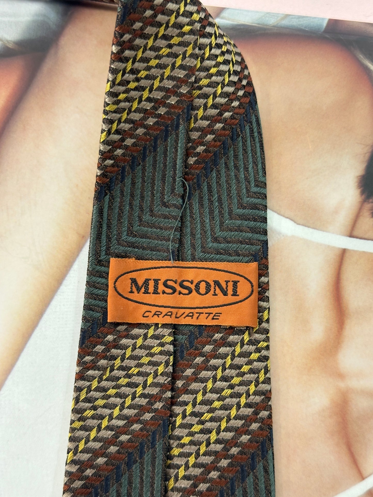 Cravatta Missoni vintage