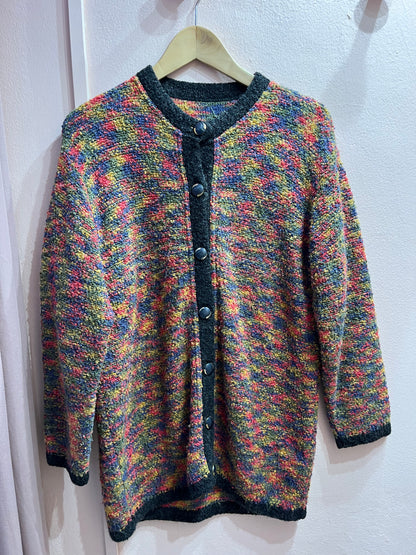 Maglione multicolor in lana