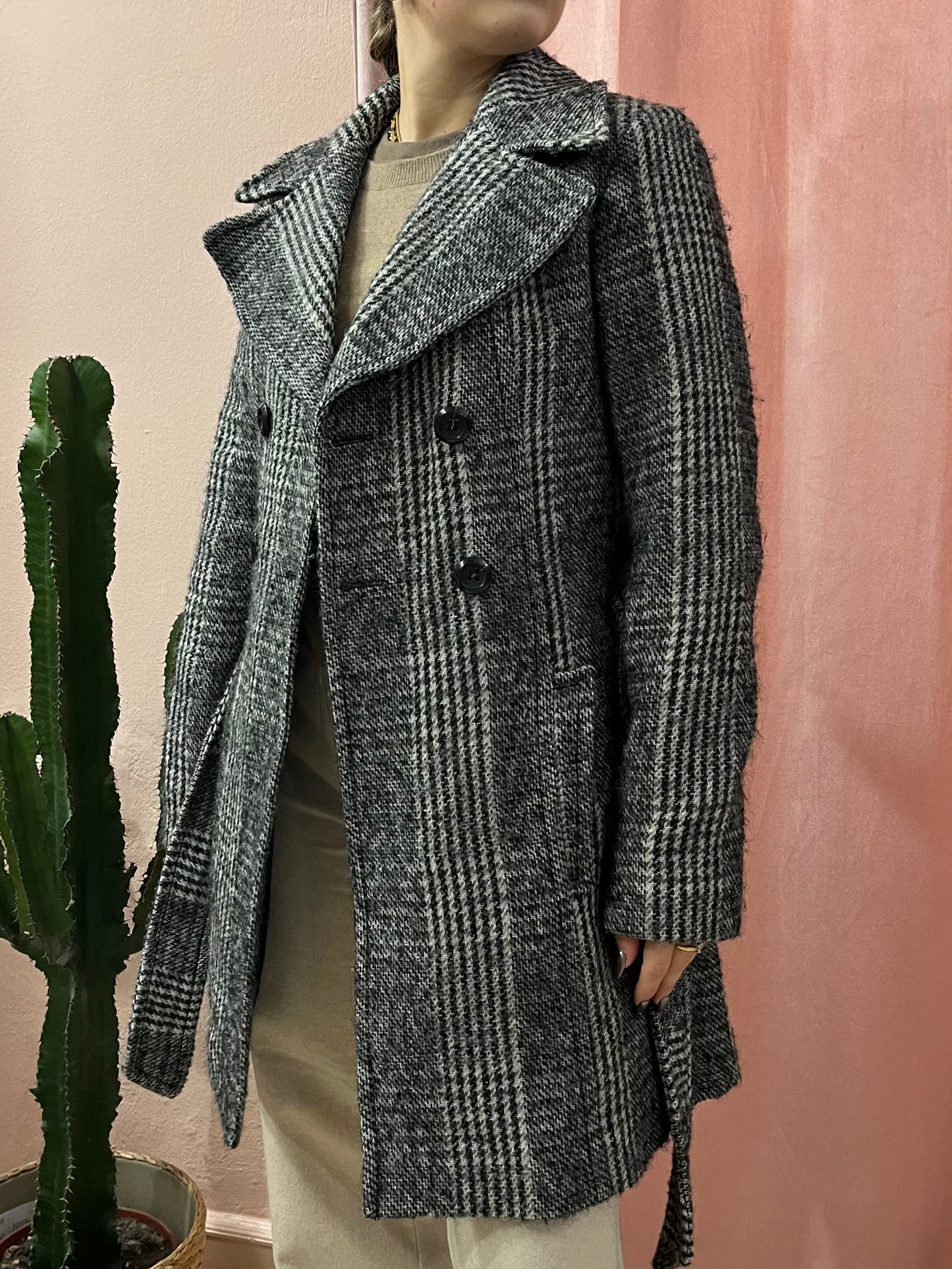 Cappotto Max&Co. principe di Galles grigio