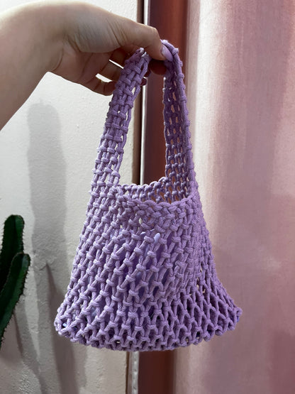 Borsa crochet glicine - Lizzy Vintage