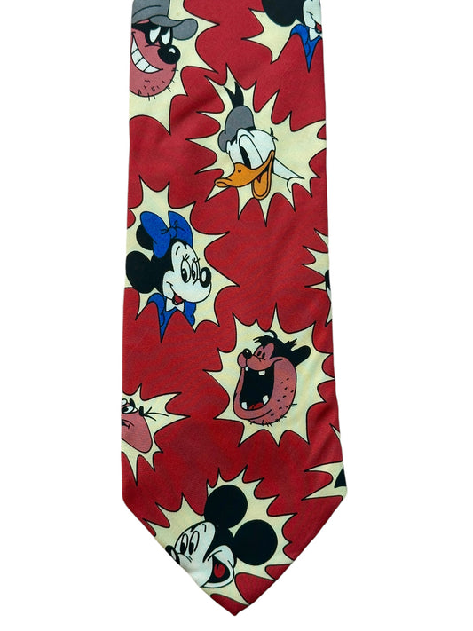 Cravatta Disney rossa