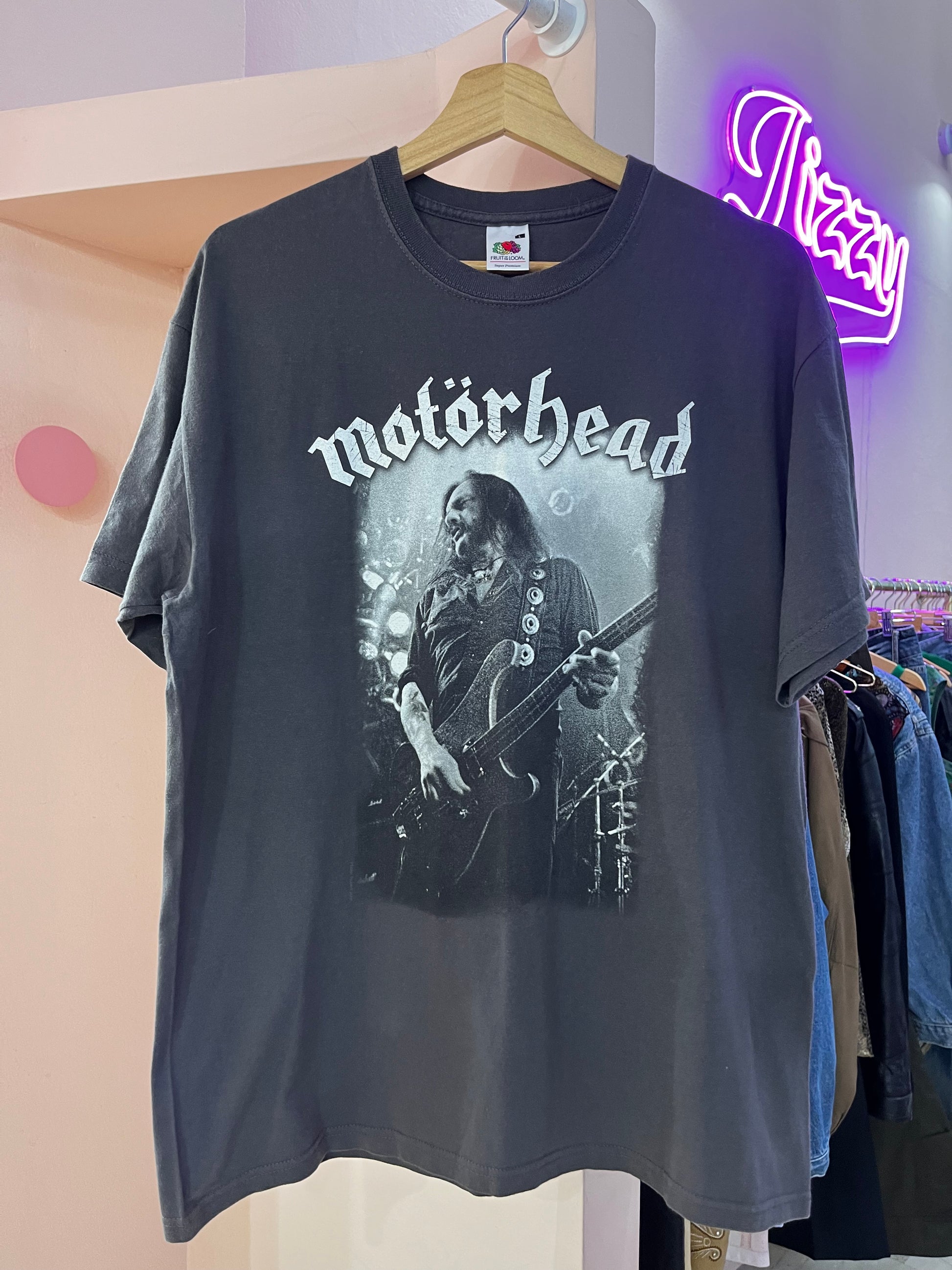 T-shirt band Motorhead antracite - Lizzy Vintage