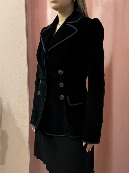 Blazer nero Blumarine